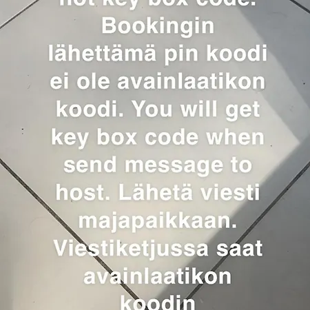 Yksioe 1 Km Jokirannasta Foeriltae/ 2 Km Torilta