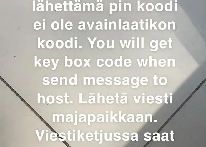 Yksioe 1 Km Jokirannasta Foeriltae/ 2 Km Torilta